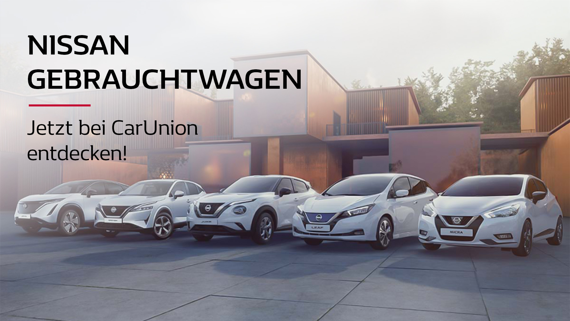 Nissan Gebrauchtwagen online bei CarUnion kaufen