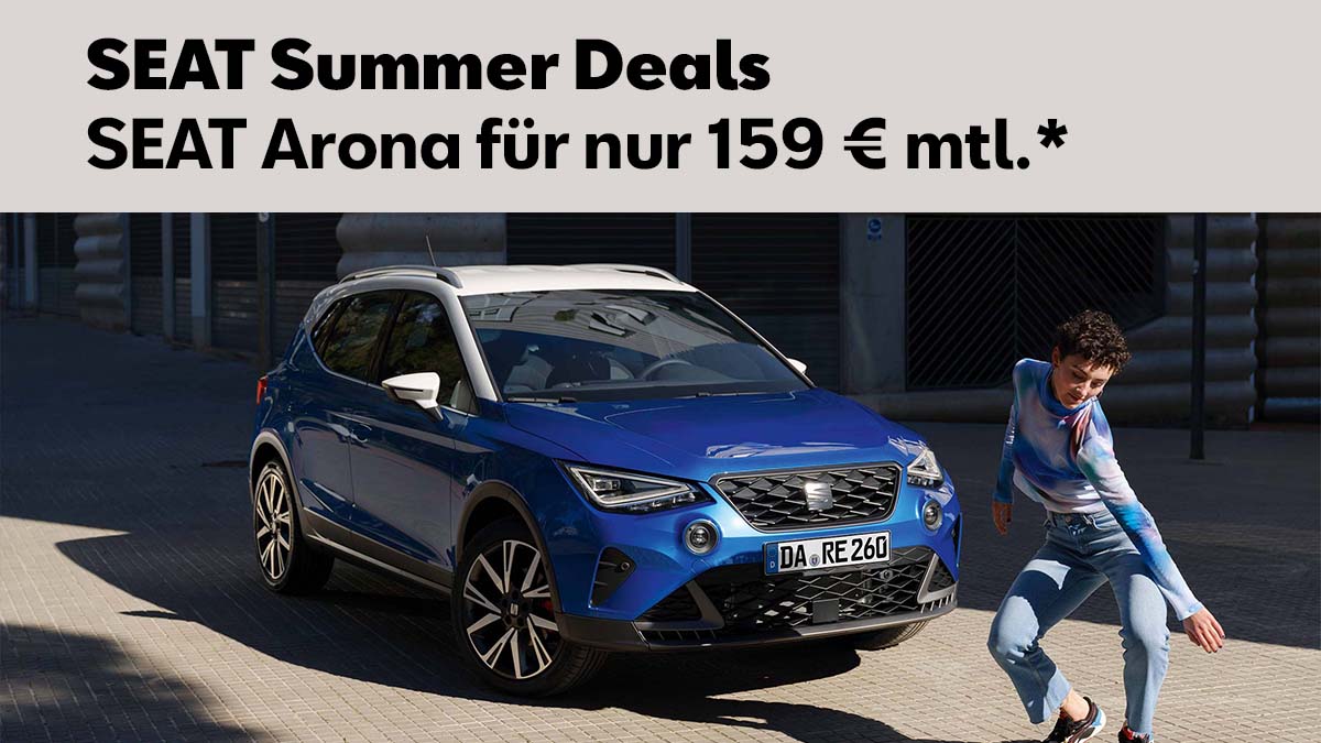 Summer Deals Seat Arona 1200x675