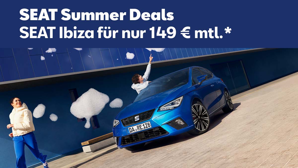Summer Deals Seat Ibiza 1200x675